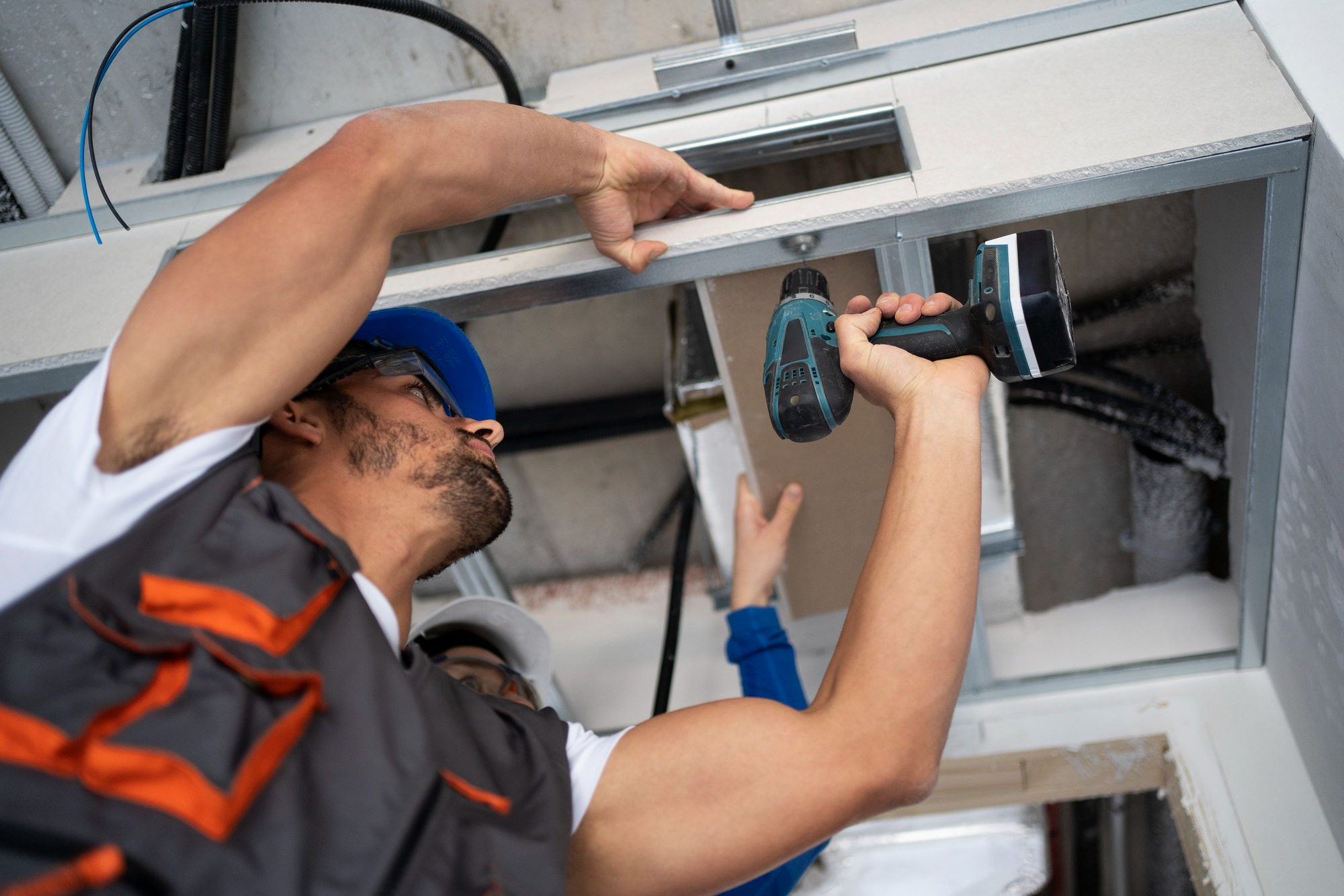 compressed air drain cleaning