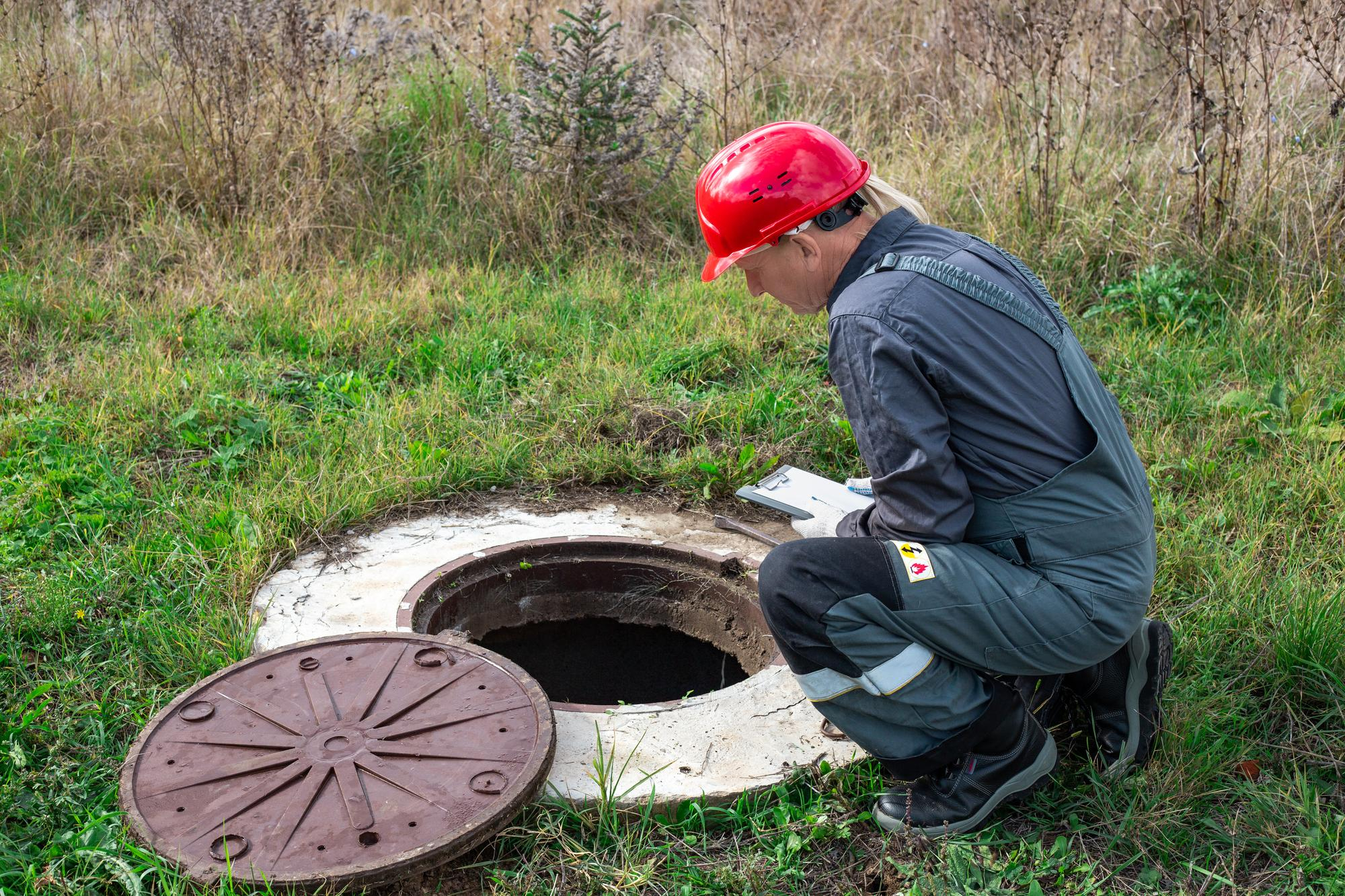 Cleaning outdoor drains