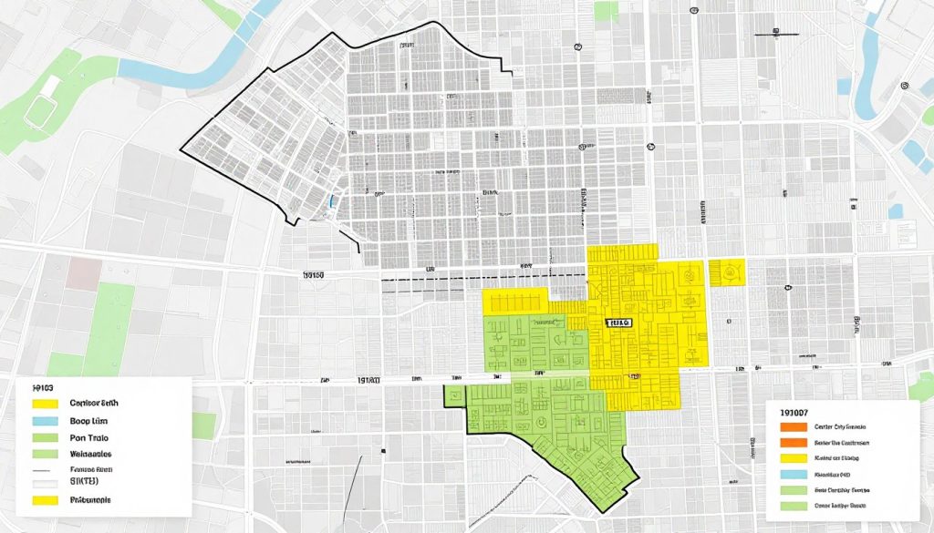 Map of Center City Philadelphia service coverage
